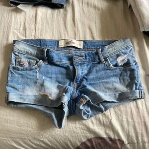 Hollister jean shorts